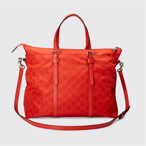 nylons gucci|gucci nylon guccissima tote bag.